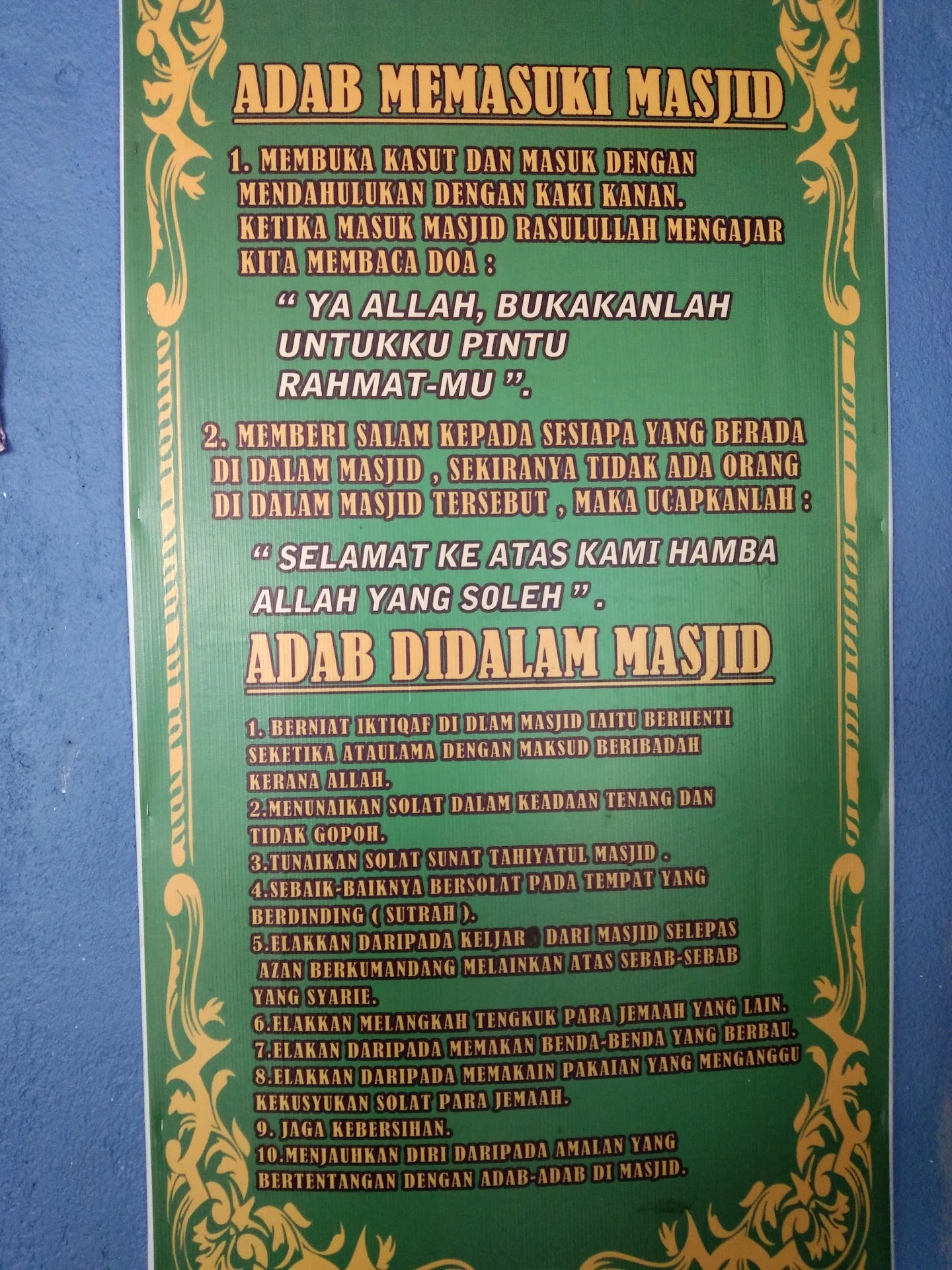 Masjid Kampung Baharu — Gambar daripada Google Maps