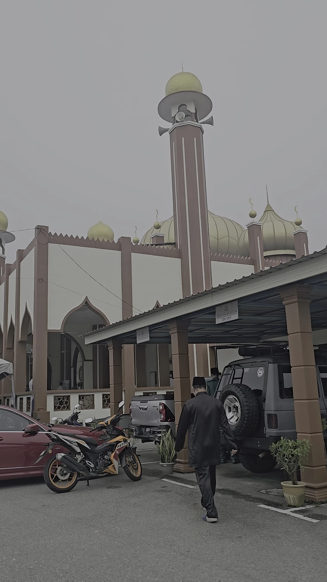 Masjid Sultan Mahmud — Pandangan luaran