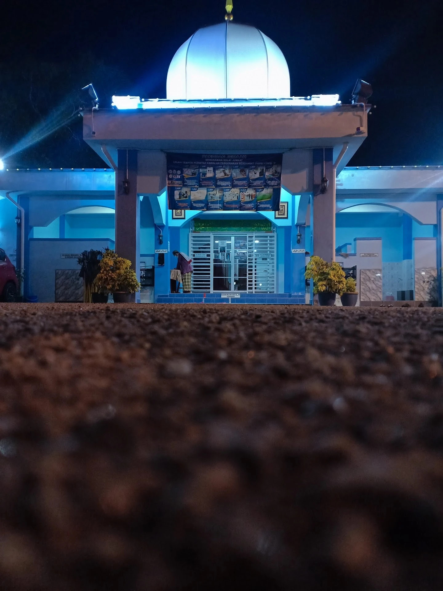 Masjid Ahmad Pulau Tambun — Pandangan luaran