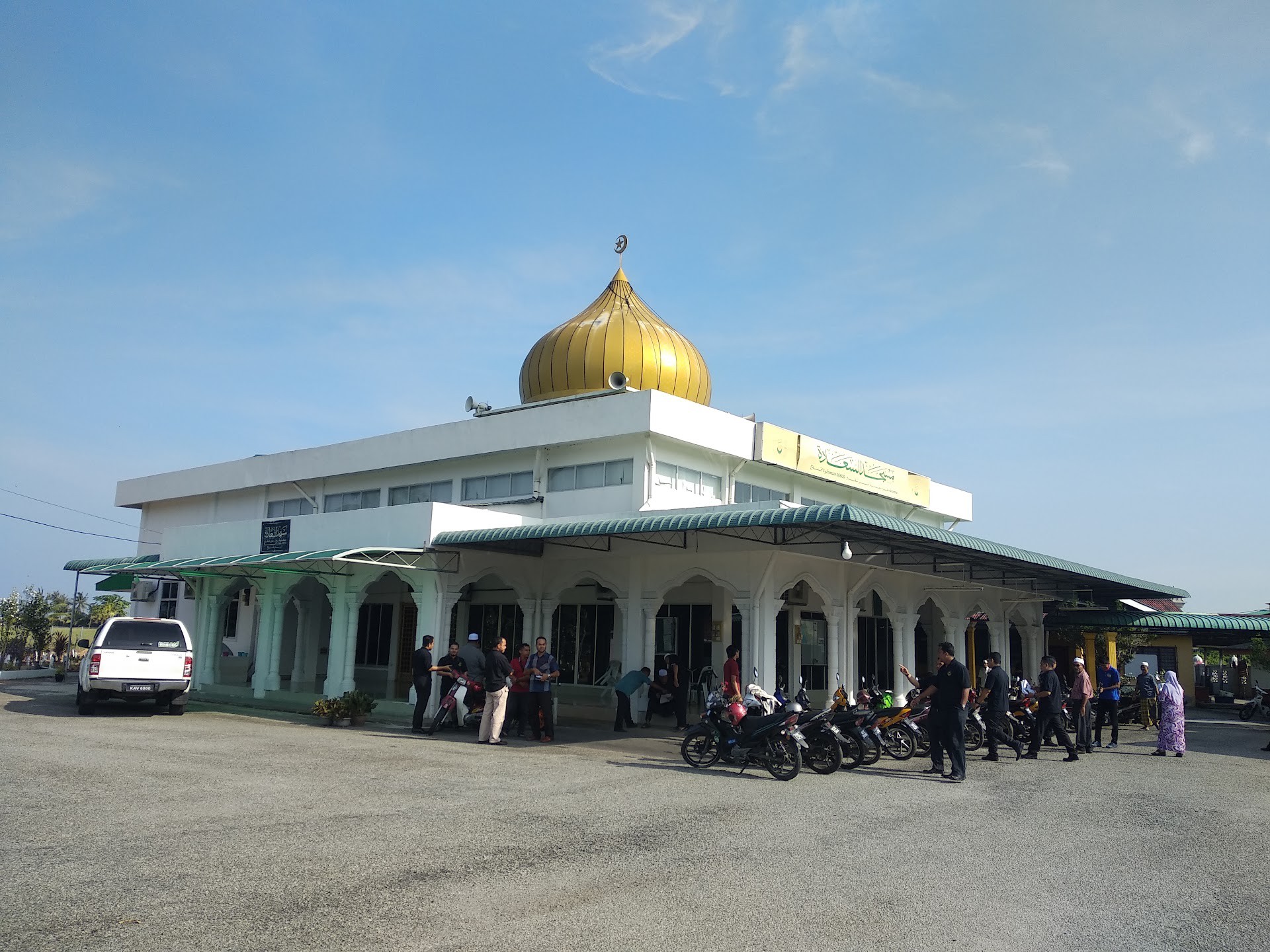 Gambar Masjid Tebengau (As-Sa'Adah)