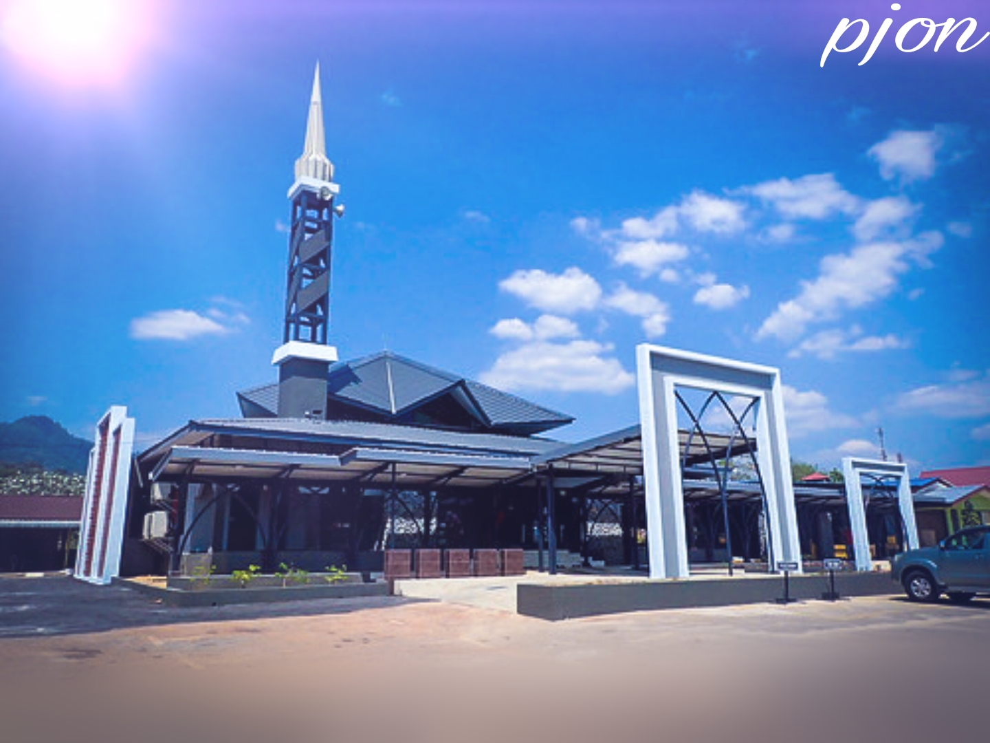 Gambar Masjid Al-Busyra Kariah Pekan Merbok