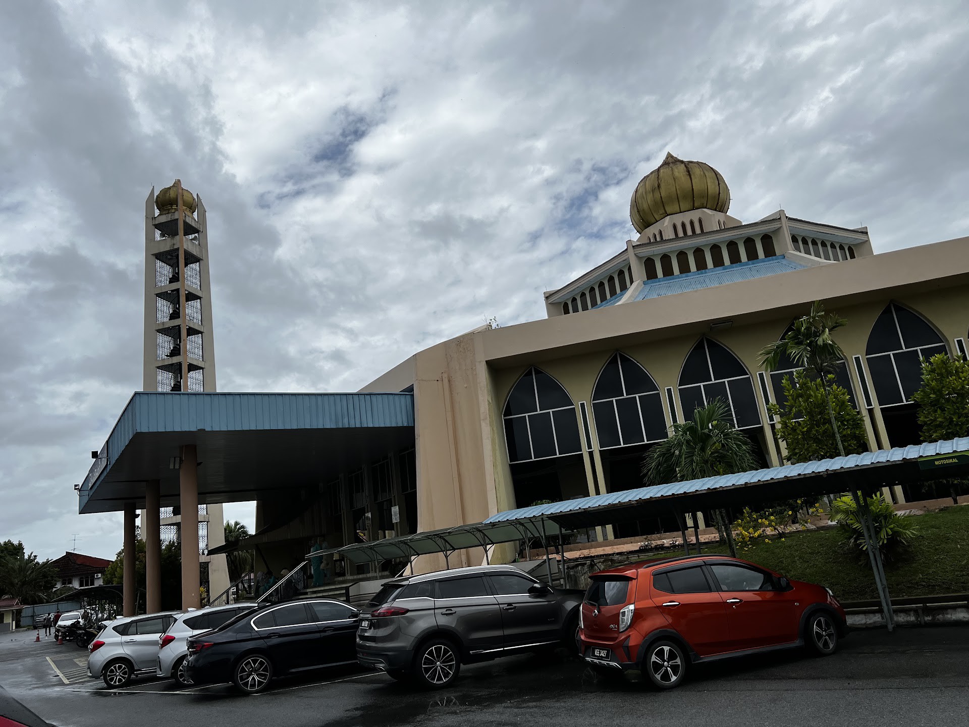 Gambar Masjid Pekan Jitra (Al-A'La0