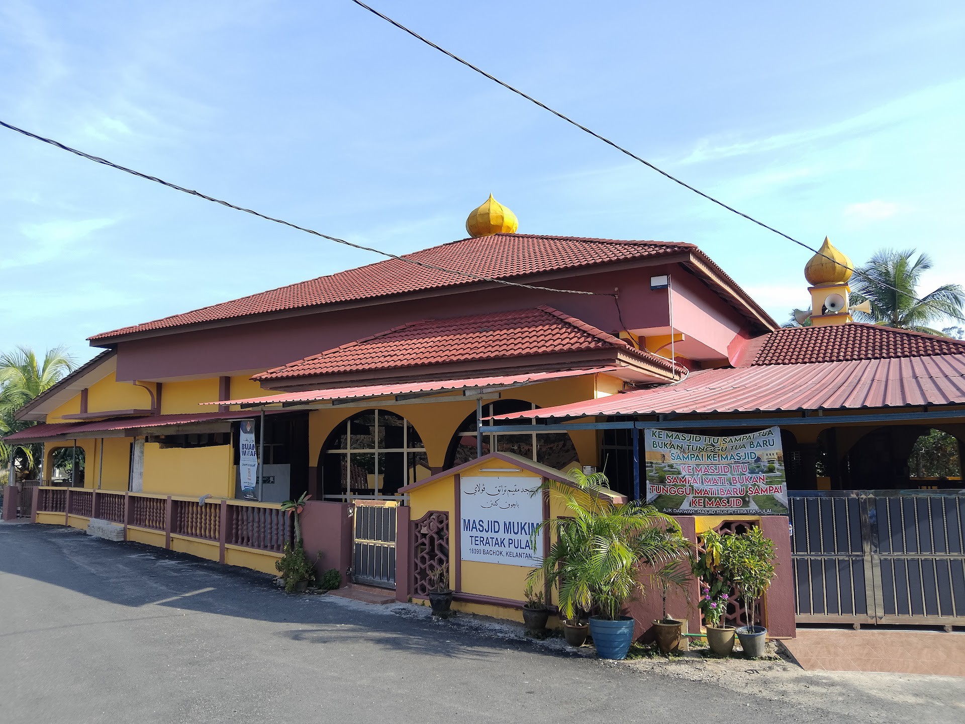 Gambar Masjid Mukim Teratak Pulai