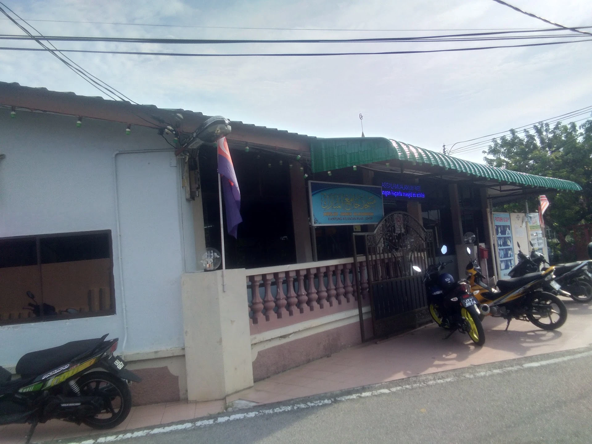 Gambar Masjid Jamek Al-Mubarak Kampung Kelantan