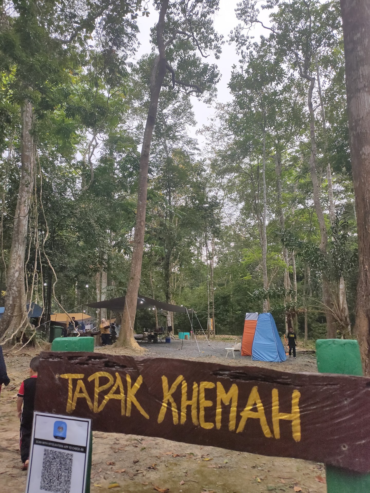 Taman Eko-Rimba Bukit Ayer — Tapak perkhemahan