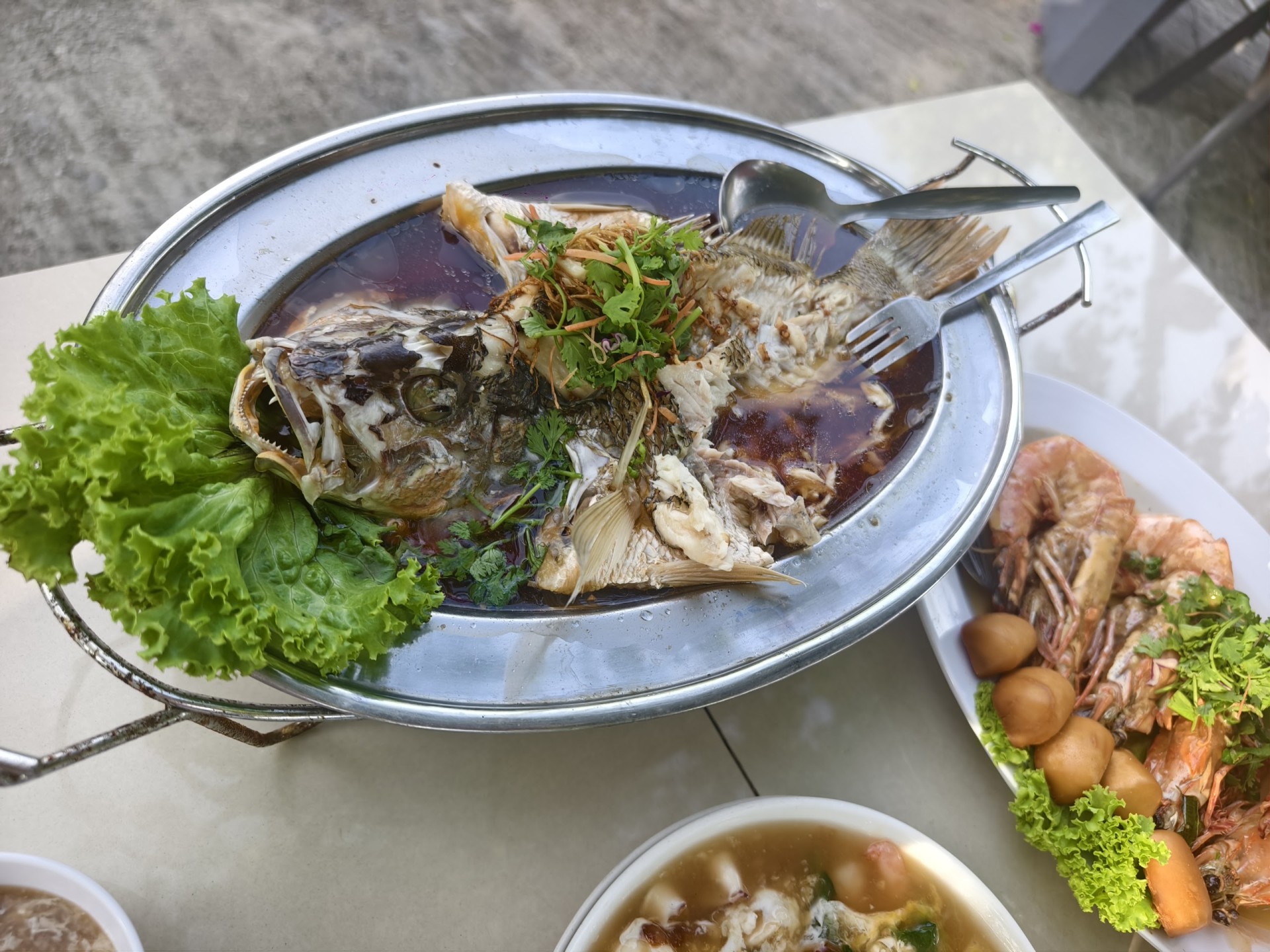 Restoran Kapal Layar — Sorotan tempat