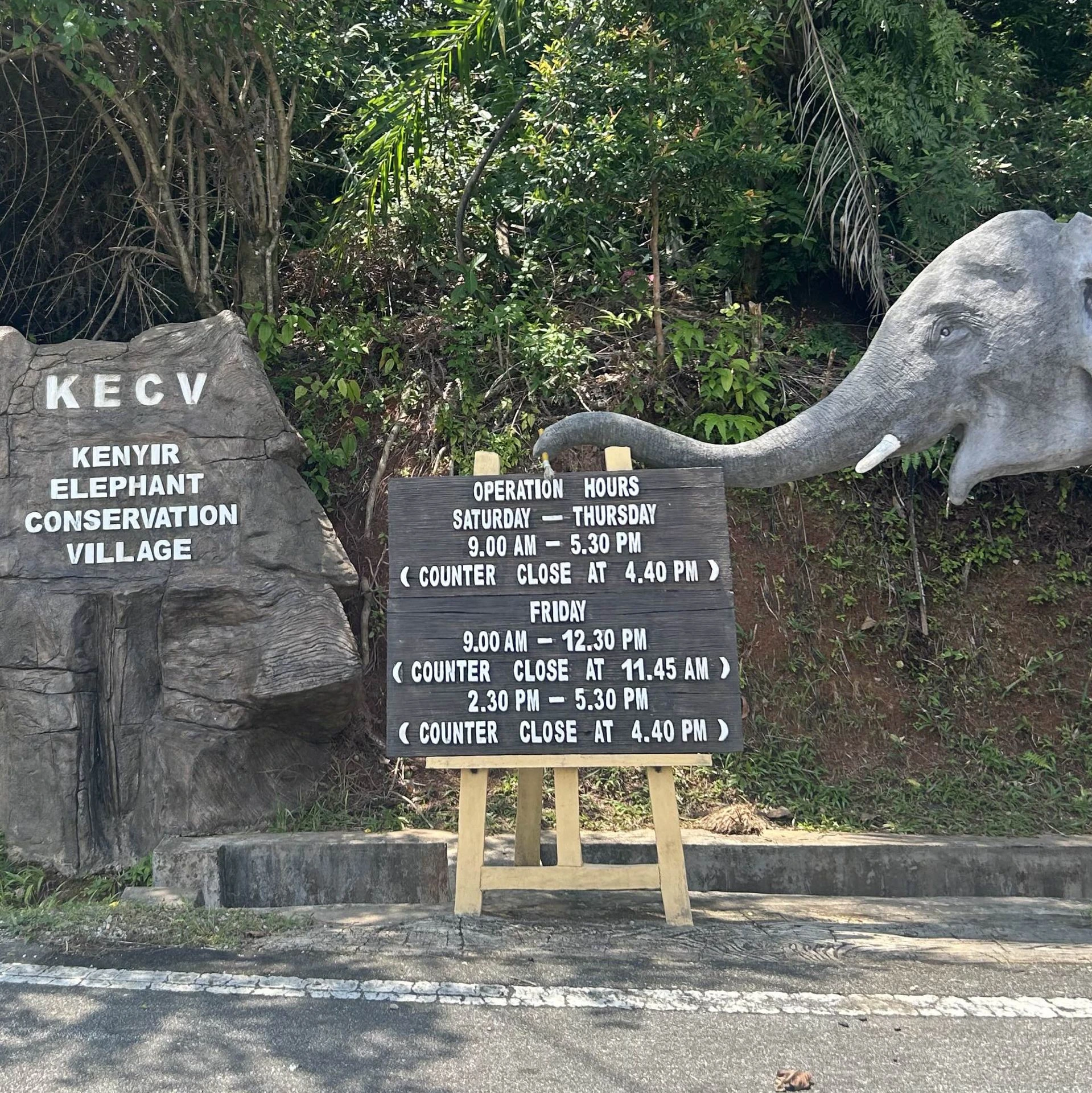Gambar Kenyir Elephant Cultural Village (KECV)