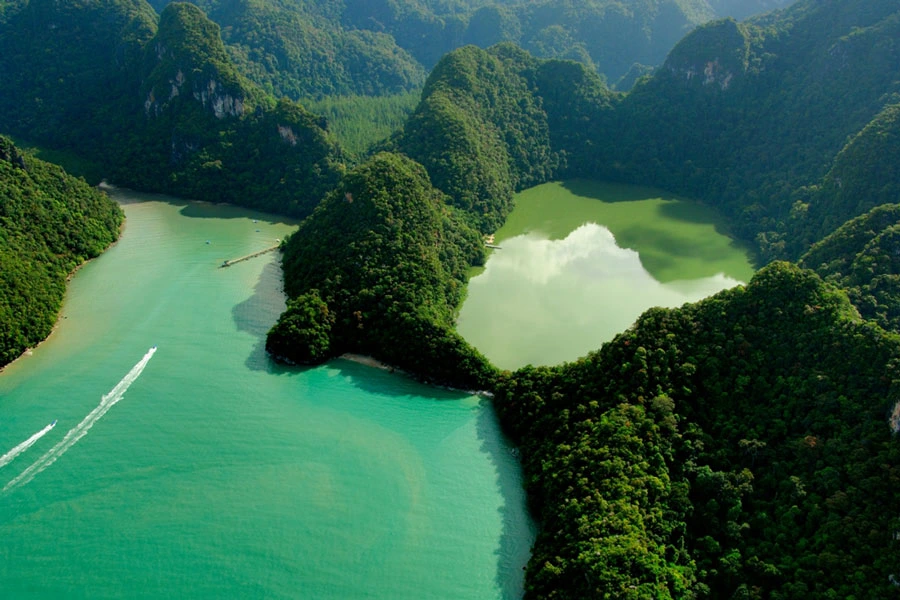 Gambar Dayang Bunting Lake (Tasik Dayang Bunting)