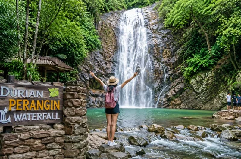 Durian Perangin Waterfall (Air Terjun Durian Perangin) — galeri 2