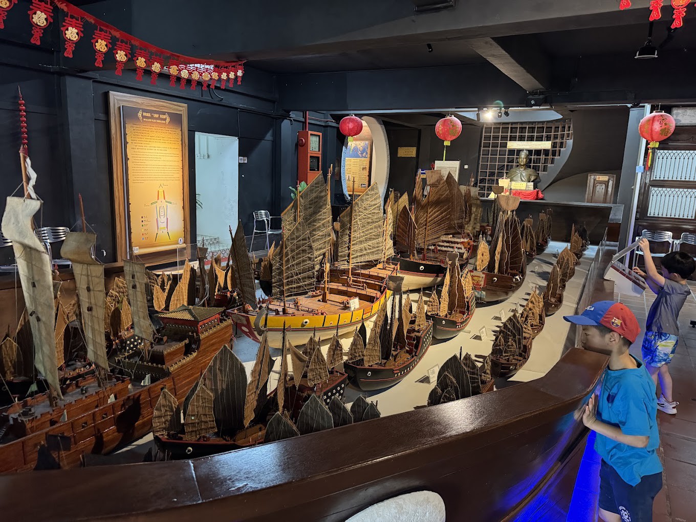 Gambar galeri Muzium Cheng Ho